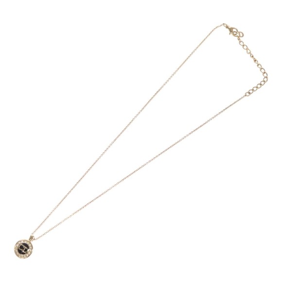 Dior CD Gold Metal necklace - Picture 1 of 10